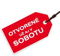 Otvorené už aj v sobotu